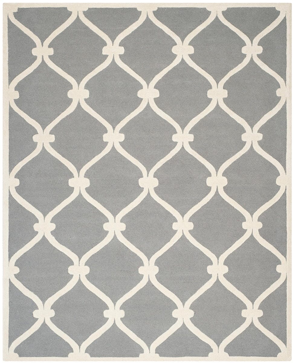 Safavieh Cambridge Cam710D Dark Grey / Ivory Rugs - Safavieh - cam710d - 6r