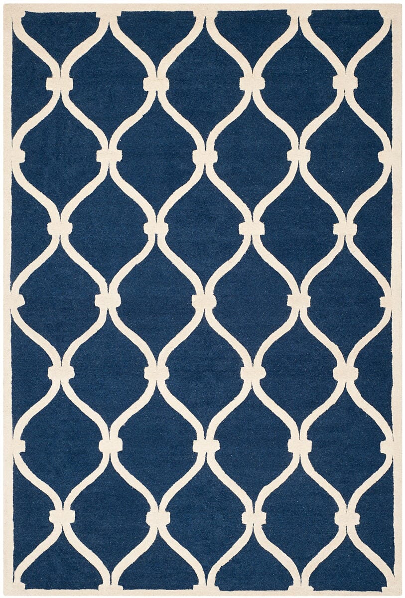 Safavieh Cambridge Cam710M Navy / Ivory Rugs - Safavieh - cam710m - 2