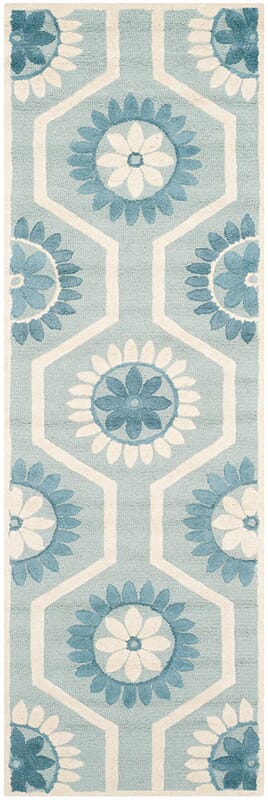 Safavieh Cambridge Cam715B Blue / Ivory Rugs - Safavieh - cam715b - 28