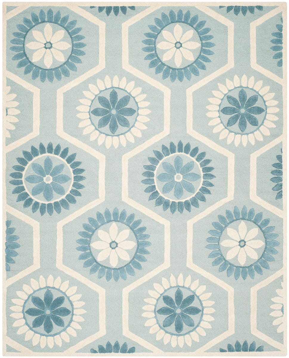 Safavieh Cambridge Cam715B Blue / Ivory Rugs - Safavieh - cam715b - 6r