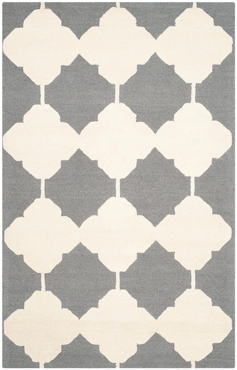 Safavieh Cambridge Cam719D Dark Grey / Ivory Rugs - Safavieh - cam719d - 2