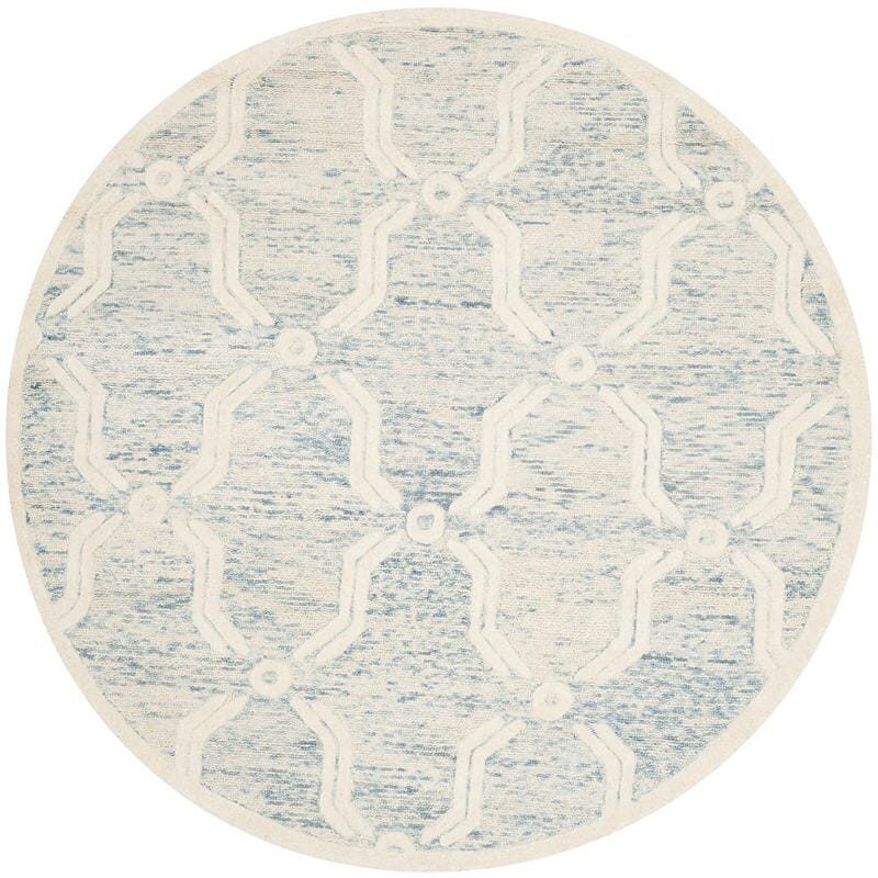 Safavieh Cambridge Cam728B Light Blue / Ivory Rugs - Safavieh - cam728b - 6r