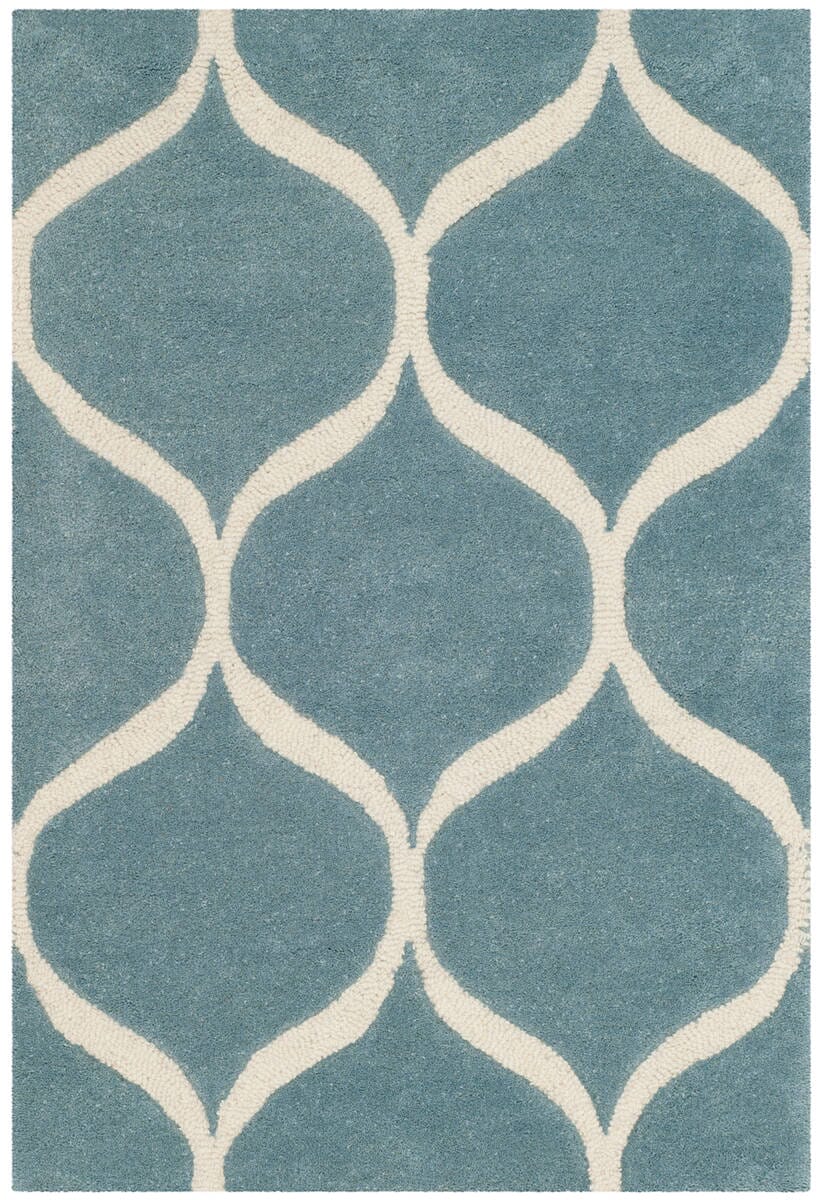 Safavieh Cambridge Cam730B Light Blue / Ivory Rugs - Safavieh - cam730b - 6r