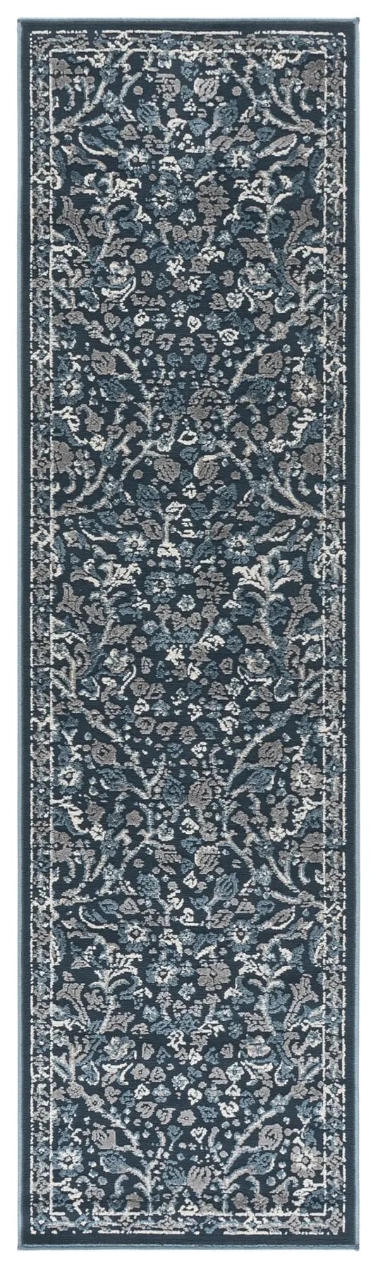 Safavieh Cameron 2'-2" x 8'-0" Rug in Blue / Ivory