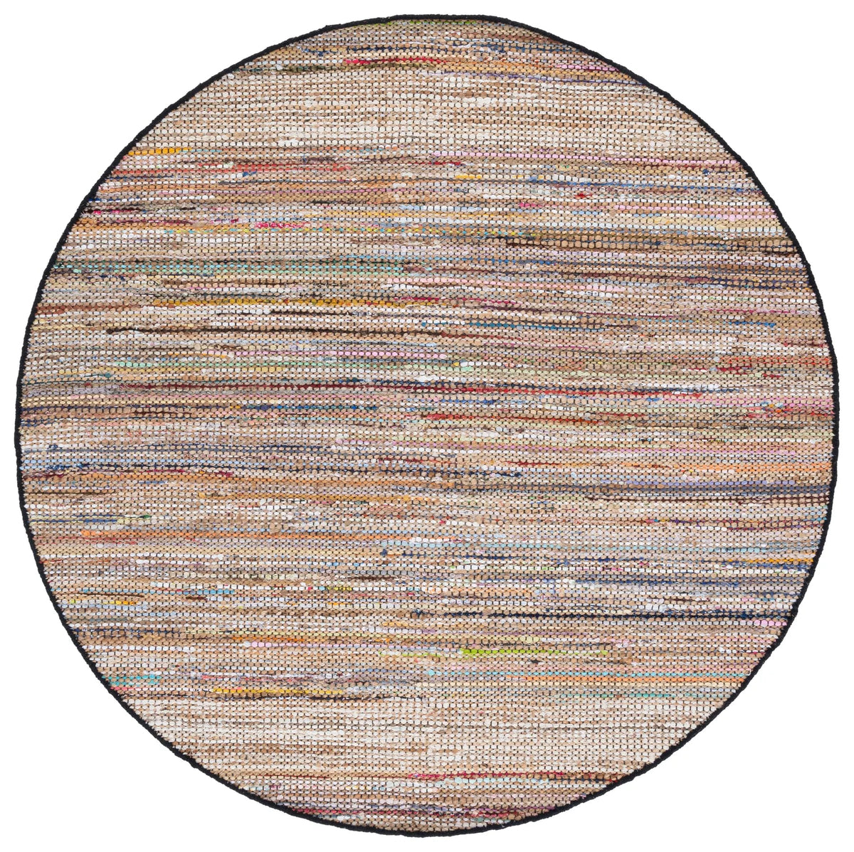 Safavieh Cape Cod 6'-0" x 6'-0" Rug in Pink / Beige