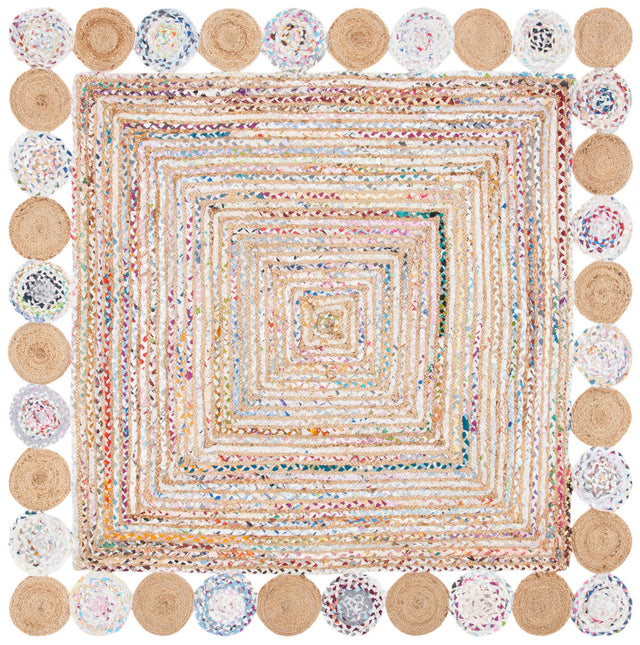 Safavieh Cape Cod Cap201B Beige/Multi Rug - Safavieh - cap201b - 6sq