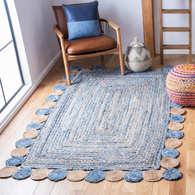 Safavieh Cape Cod Cap201C Blue/Beige Rugs - Safavieh - cap201c - 2