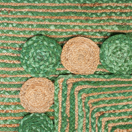 Safavieh Cape Cod Cap201Y Green/Natural Rug - Safavieh - cap201y - 4r