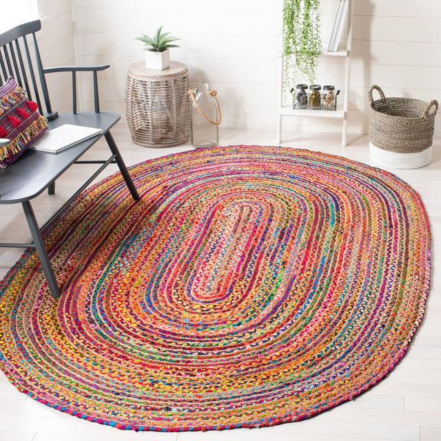 Safavieh Cape Cod Cap202A Red/Multi Rug - cap202a-3ov