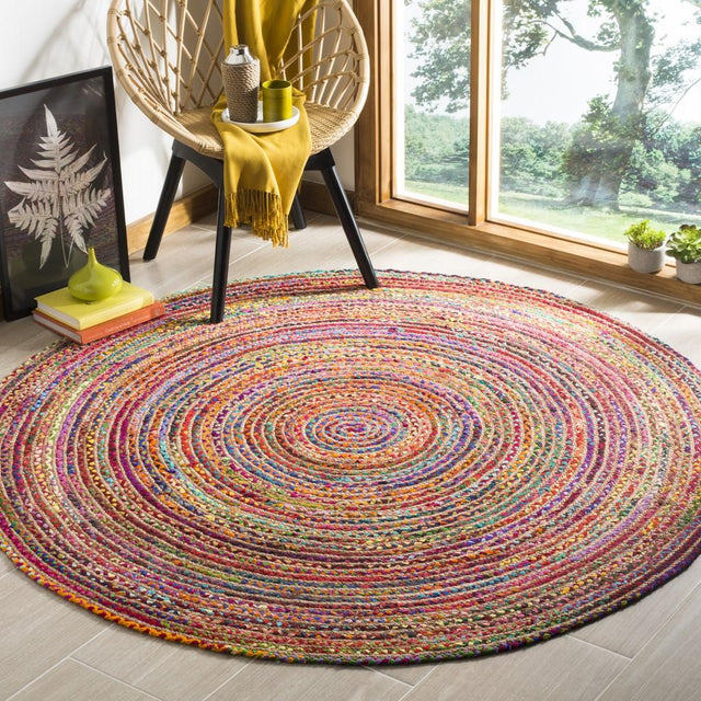 Safavieh Cape Cod Cap202A Red/Multi Rug - cap202a-3r