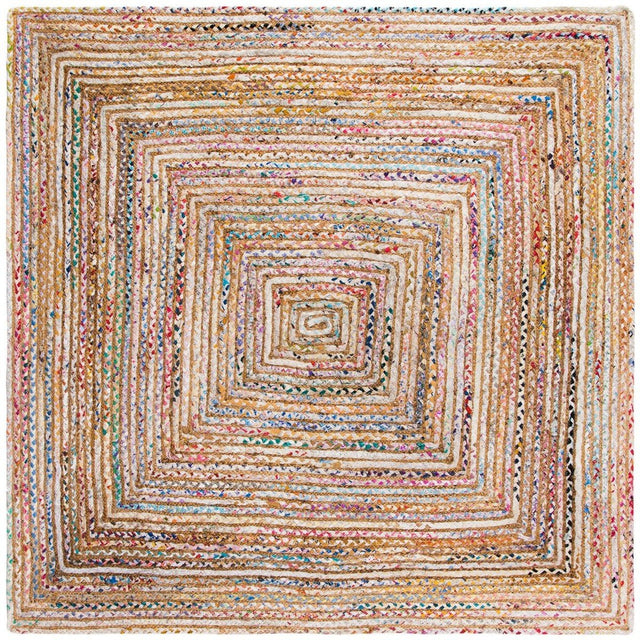Safavieh Cape Cod Cap202B Beige/Multi Rug - cap202b-4sq