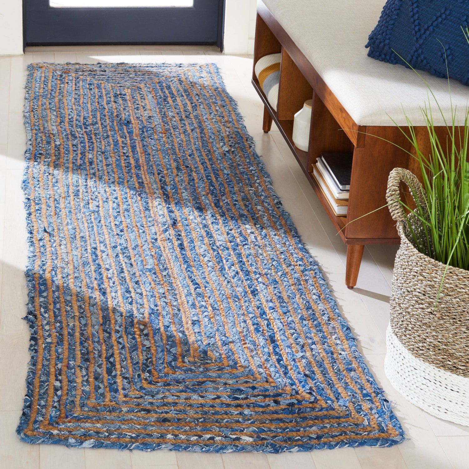Safavieh Cape Cod Cap202M Blue/Natural Rug - Safavieh - cap202m - 26