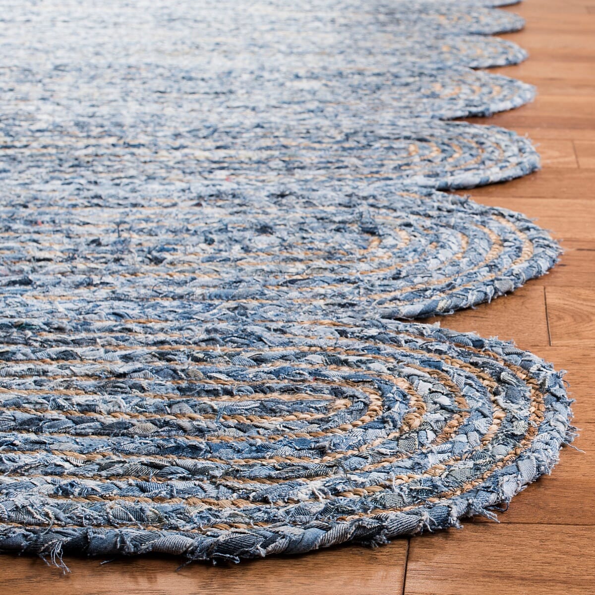 Safavieh Cape Cod Cap208L Blue / Natural Rugs - Safavieh - cap208l - 3
