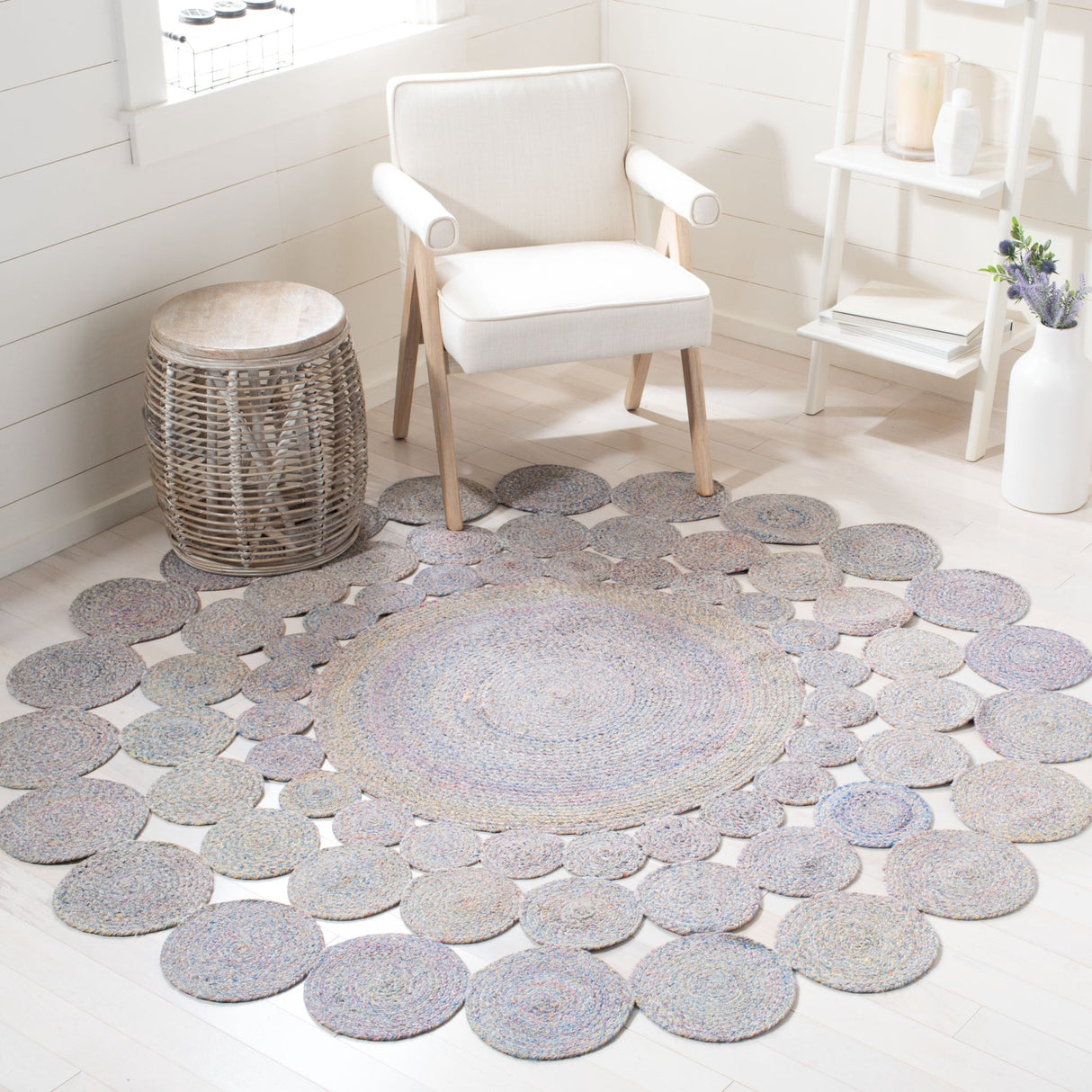 Safavieh Cape Cod Cap226C Blue/Yellow Rugs - Safavieh - cap226c - 3r
