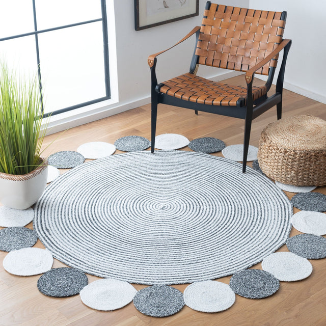 Safavieh Cape Cod Cap231H Charcoal/Ivory Rugs - Safavieh - cap231h - 3r