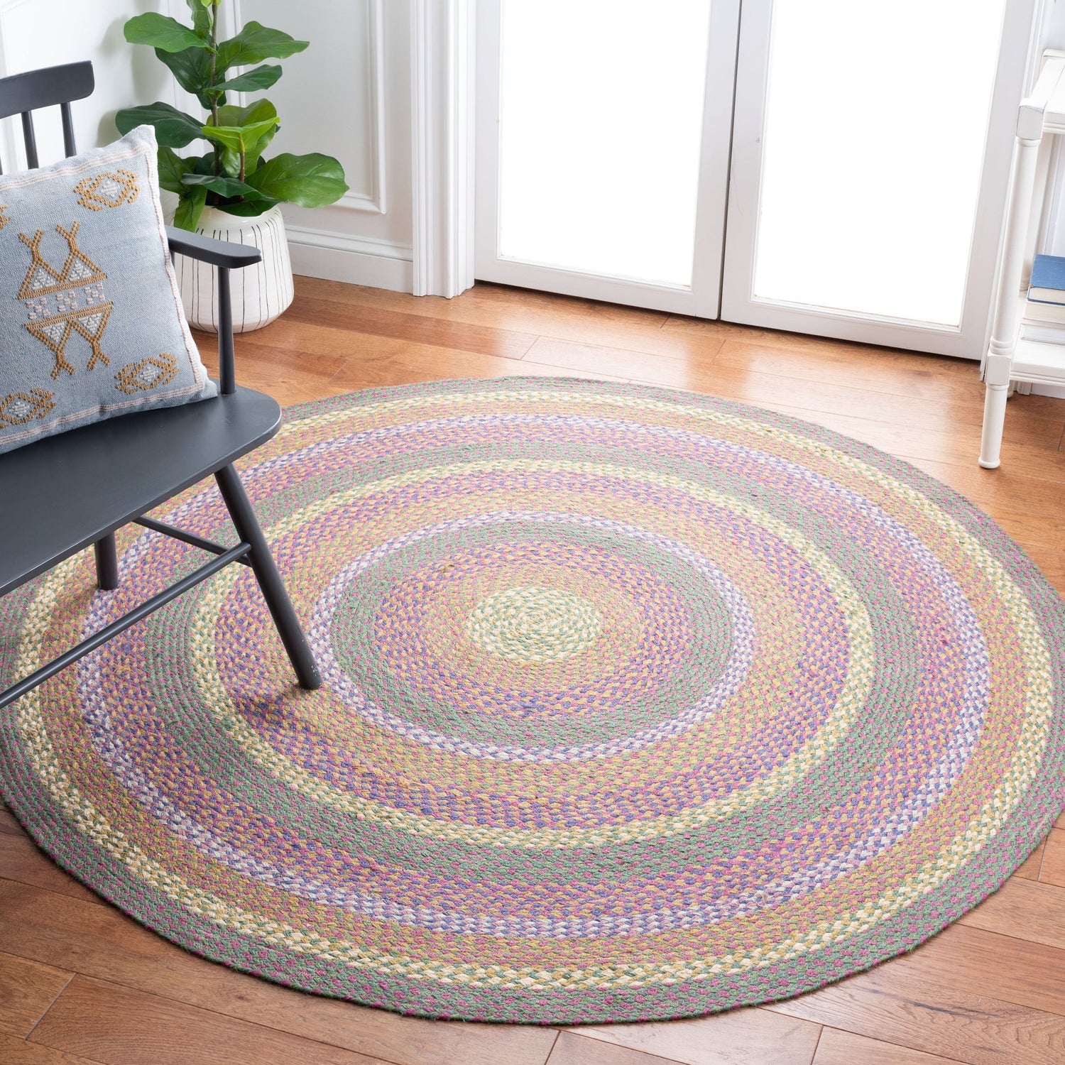 Safavieh Cape Cod Cap241Y Green/Pink Rugs - Safavieh - cap241y - 3r