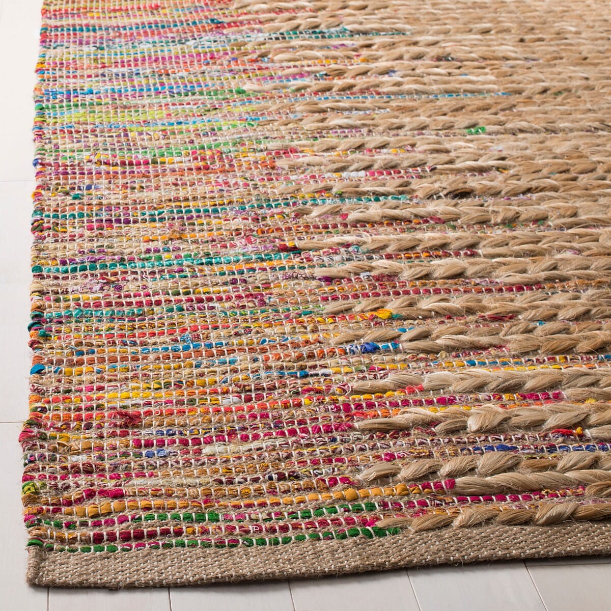 Safavieh Cape Cod Cap308B Natural / Multi Rugs - Safavieh - cap308b - 3