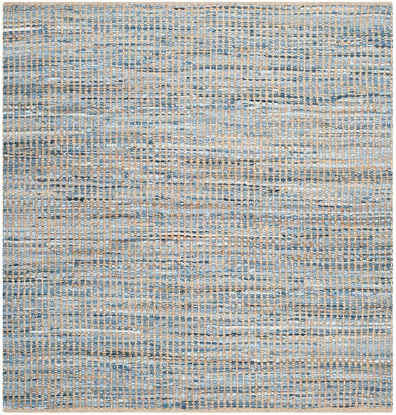 Safavieh Cape Cod Cap352A Natural / Blue Rugs - Safavieh - cap352a - 6sq