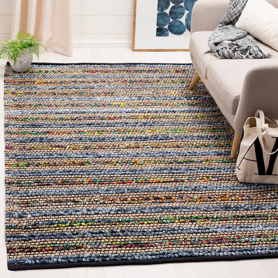Safavieh Cape Cod Cap361A Blue/Multi Rug - Safavieh - cap361a - 2