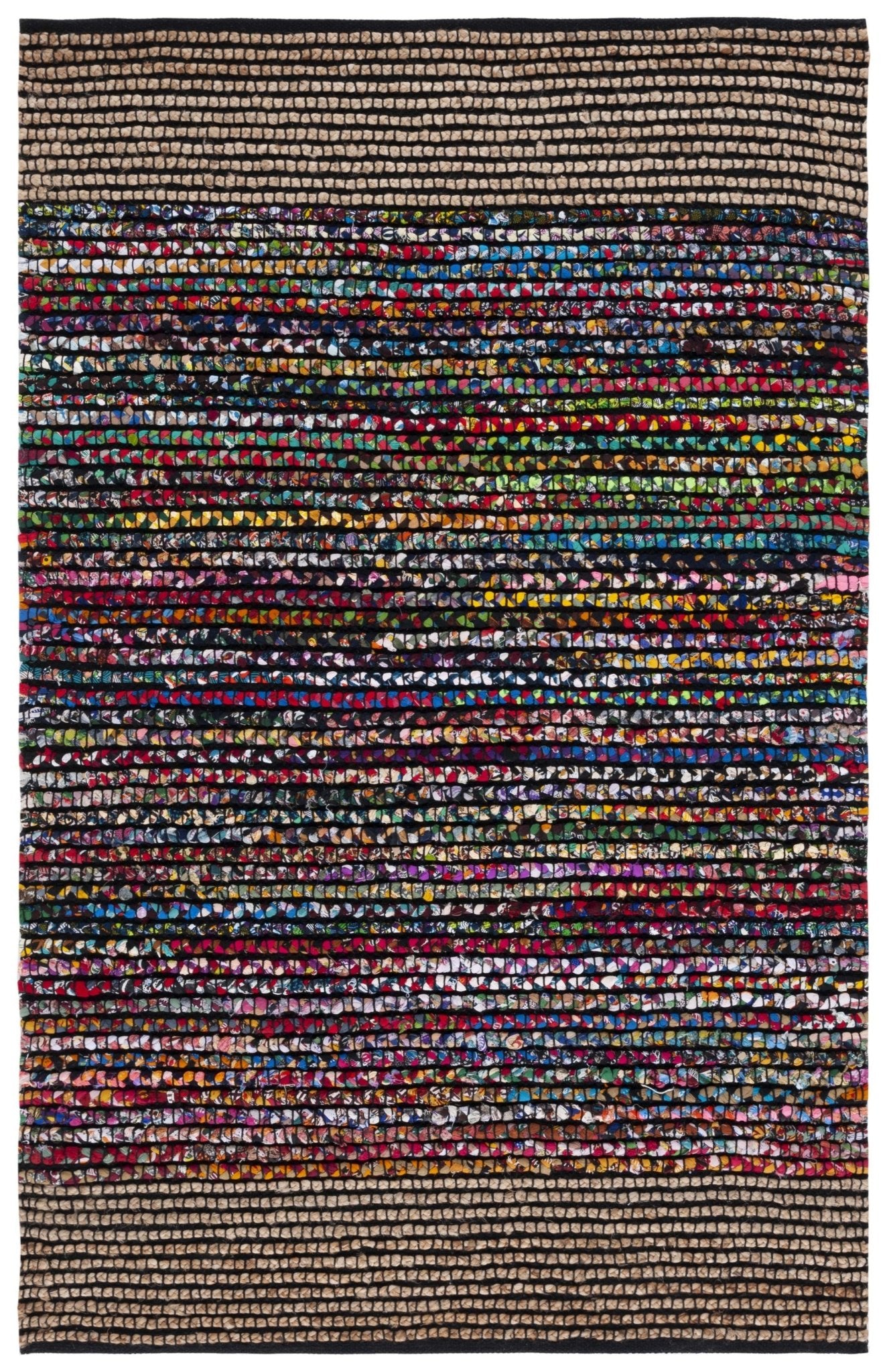 Safavieh Cape Cod Cap370A Natural/Blue Rug - Safavieh - cap370a - 3