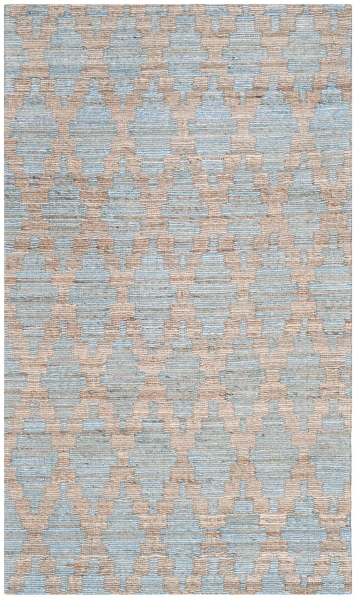 Safavieh Cape Cod Cap413A Light Blue / Gold Rugs - Safavieh - cap413a - 2