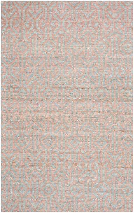 Safavieh Cape Cod Cap414A Blue / Rust Rugs - Safavieh - cap414a - 3