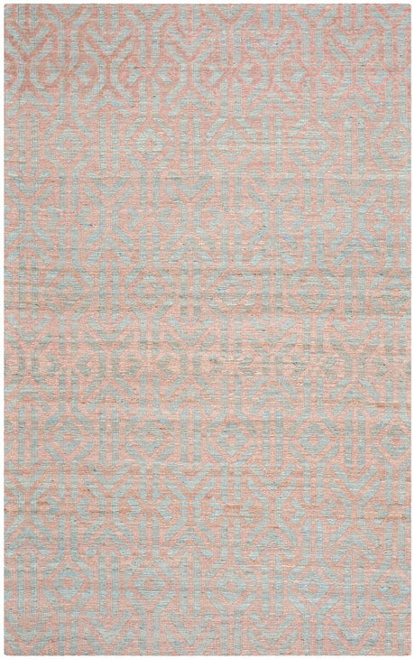 Safavieh Cape Cod Cap414A Blue / Rust Rugs - Safavieh - cap414a - 3