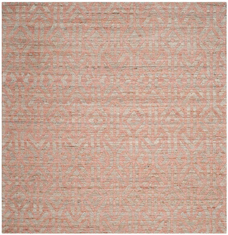 Safavieh Cape Cod Cap414A Blue / Rust Rugs - Safavieh - cap414a - 6sq