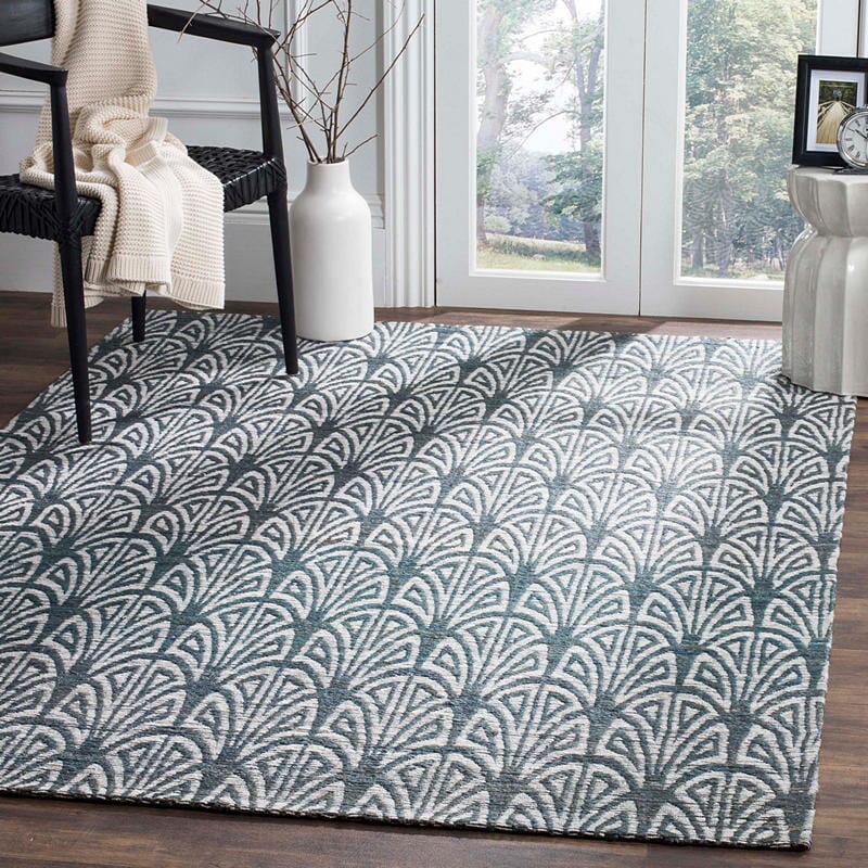 Safavieh Cape Cod Cap501A Slate / Ivory Rugs - Safavieh - cap501a - 3