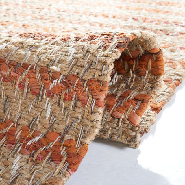 Safavieh Cape Cod Cap844P Orange/Natural Rugs - Safavieh - cap844p - 3