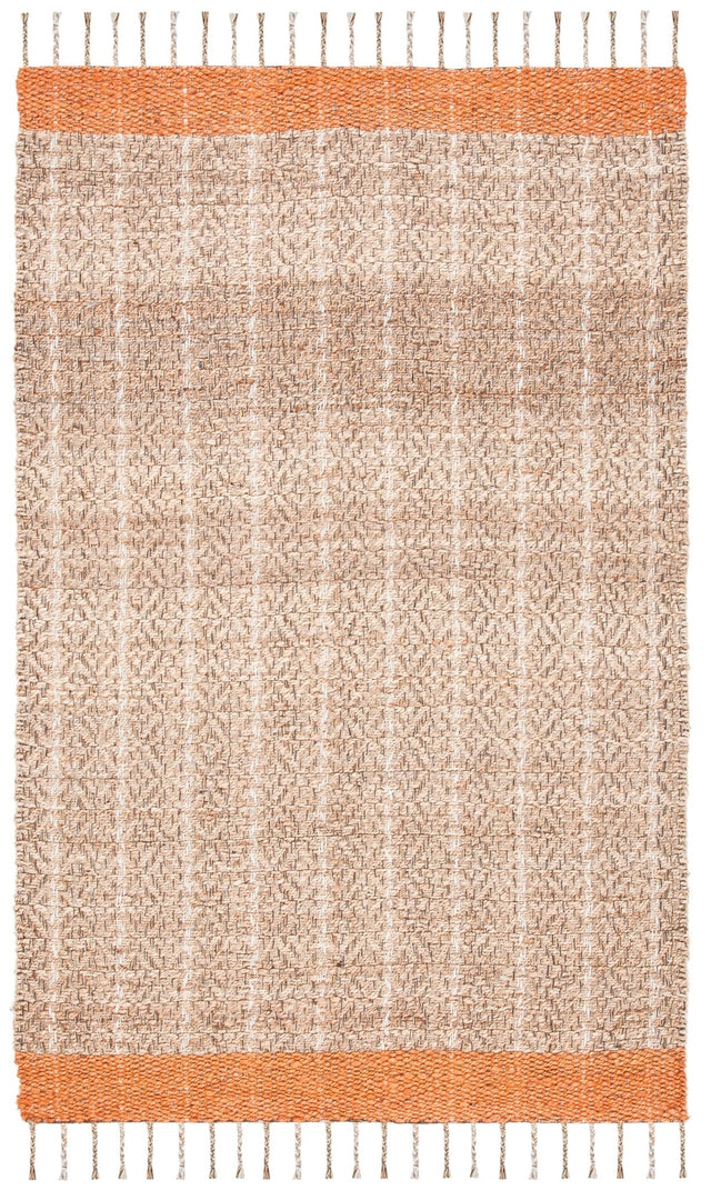 Safavieh Cape Cod Cap846P Orange/Natural Rugs - Safavieh - cap846p - 3