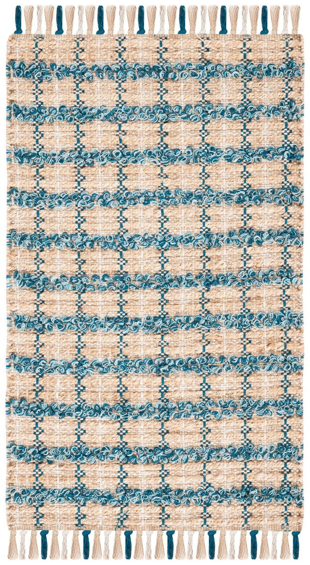 Safavieh Cape Cod Cap871K Turquoise/Natural Rugs - Safavieh - cap871k - 3