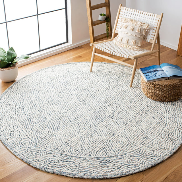 Safavieh Capri Cpr217A Ivory/Blue Rugs - Safavieh - cpr217a - 7r