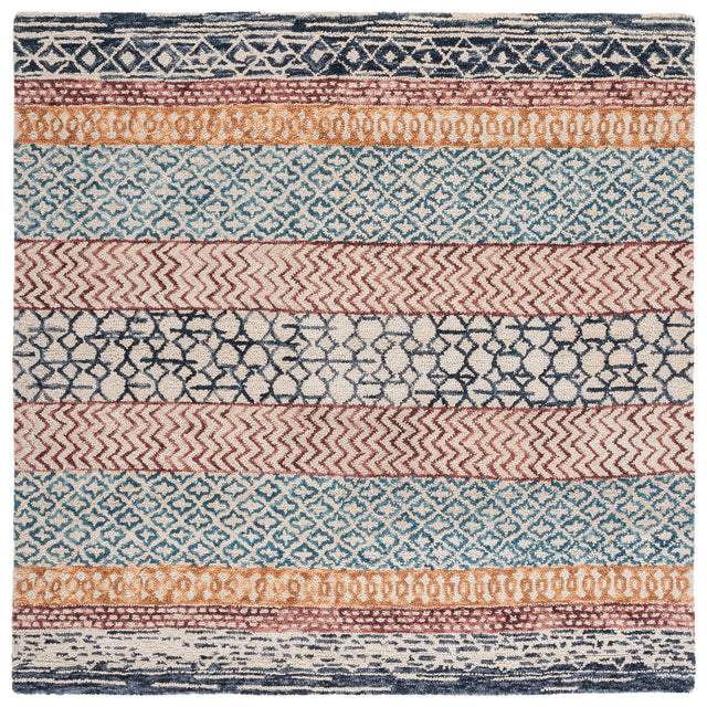 Safavieh Capri Cpr502A Ivory/Charcoal Rugs - Safavieh - cpr502a - 7sq