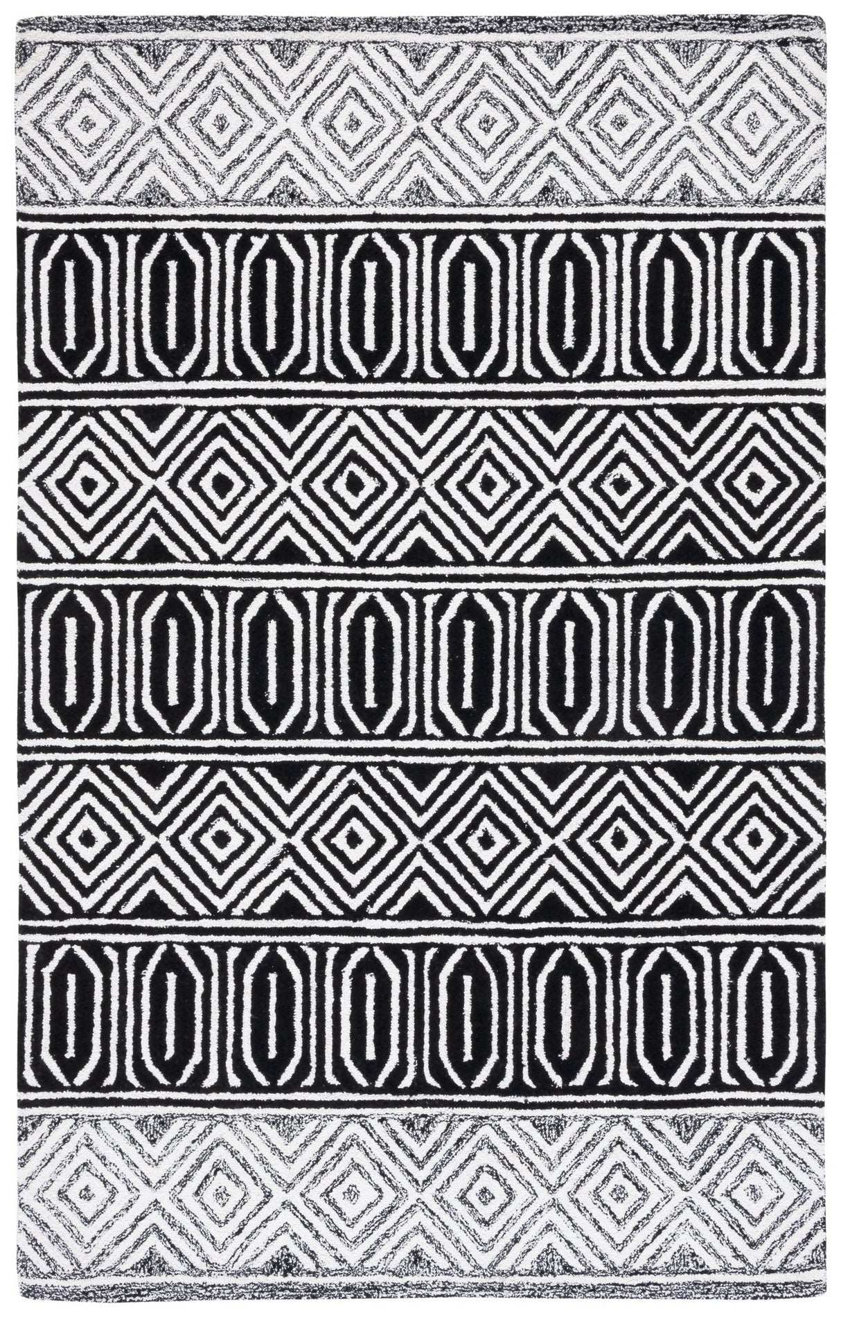 Safavieh Capri Cpr702Z Ivory/Black Rug - Safavieh - cpr702z - 3