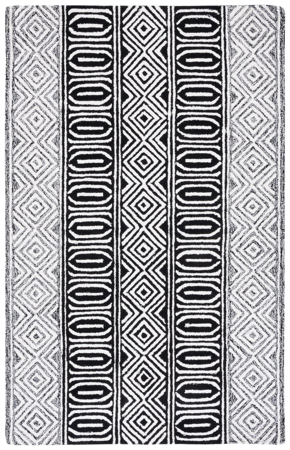 Safavieh Capri Cpr703Z Ivory/Black Rug - Safavieh - cpr703z - 3
