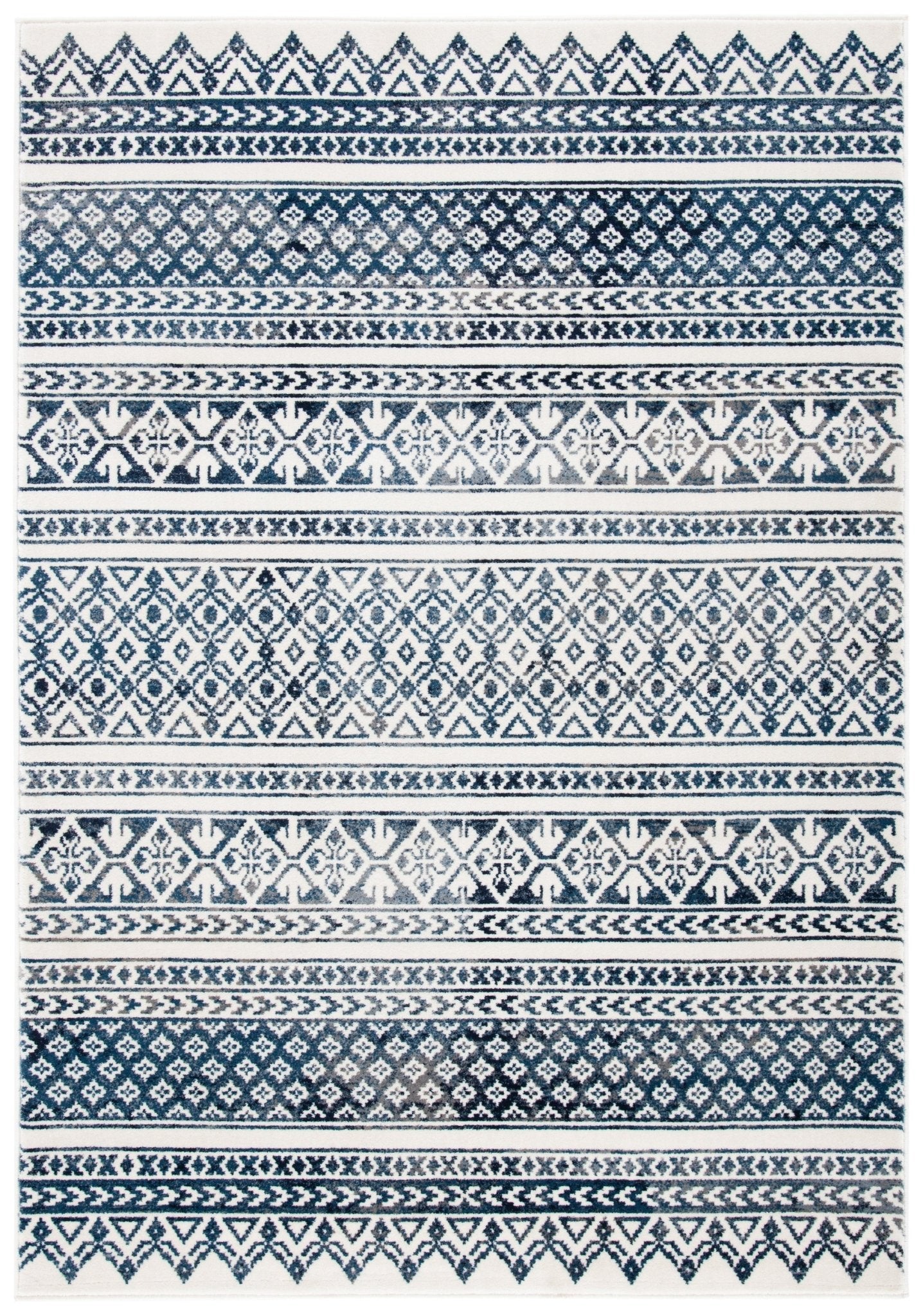 Safavieh Carnegie Cng620N Ivory/Navy Rugs - Safavieh - cng620n - 3
