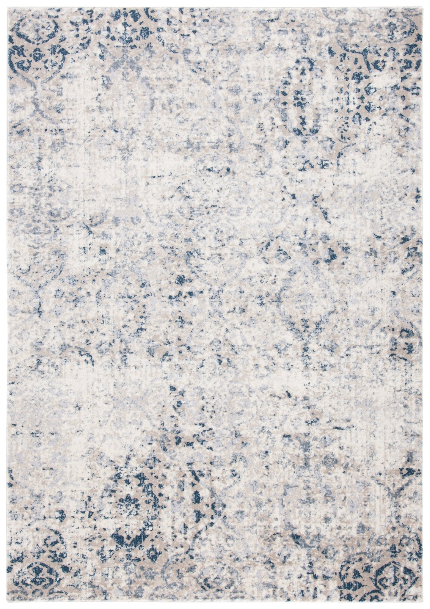 Safavieh Carnegie Cng681N Ivory/Navy Rugs - Safavieh - cng681n - 3