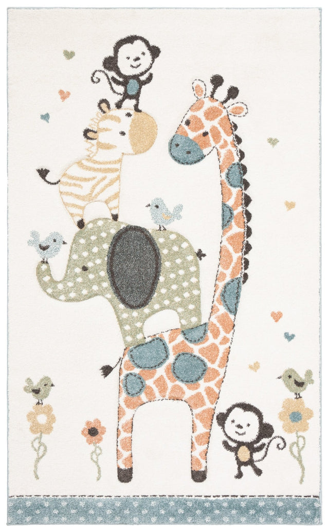 Safavieh Carousel Kids Crk120A Ivory Rug - Safavieh - crk120a - 3r
