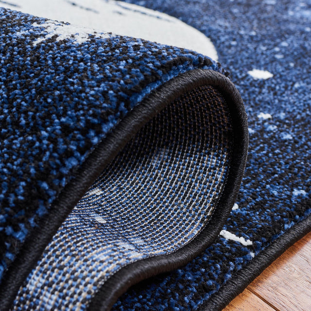 Safavieh Carousel Kids Crk122M Dark Blue/Light Blue Rugs - Safavieh - crk122m - 3r