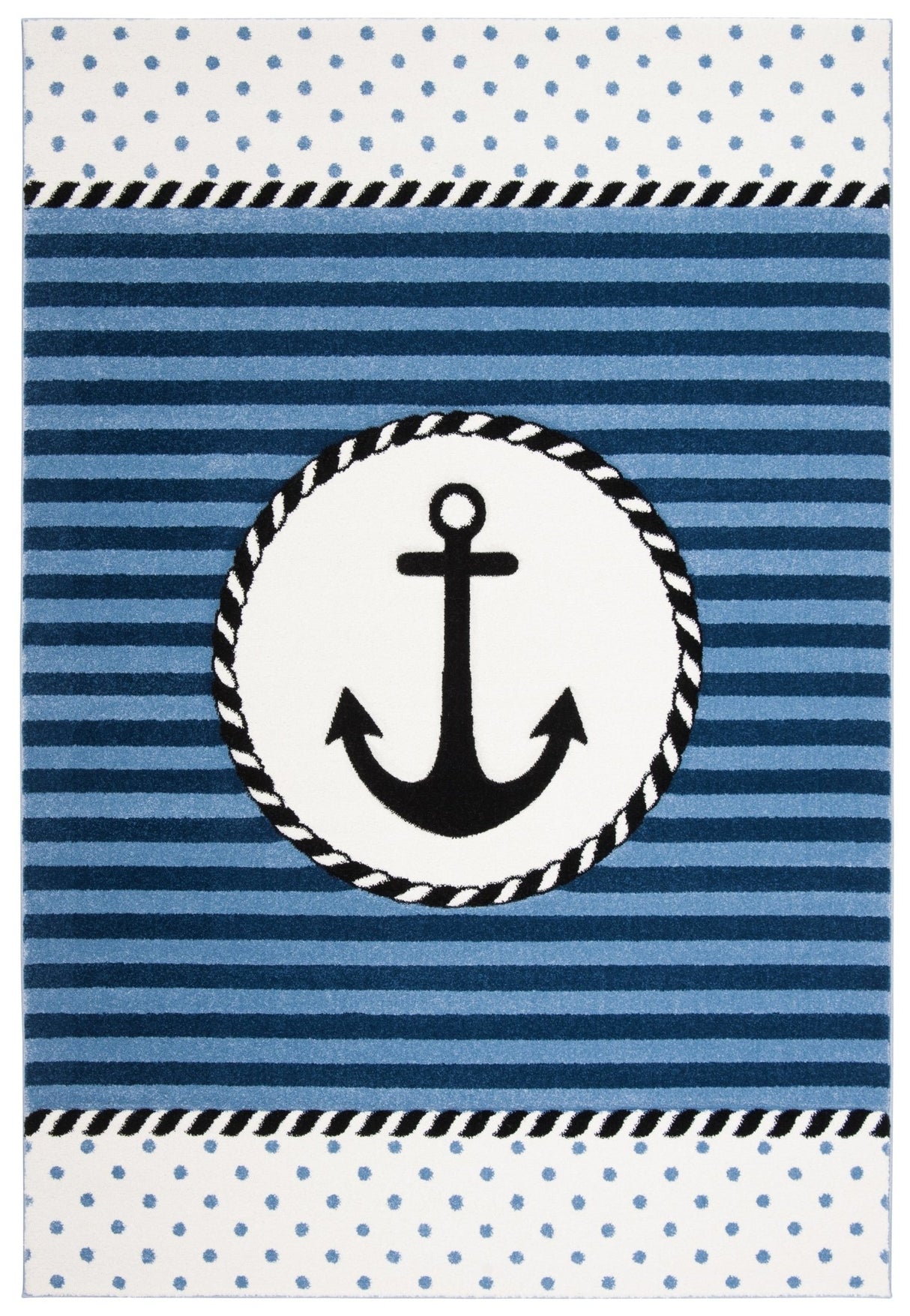 Safavieh Carousel Kids Crk124N Navy/Ivory Rugs - Safavieh - crk124n - 2