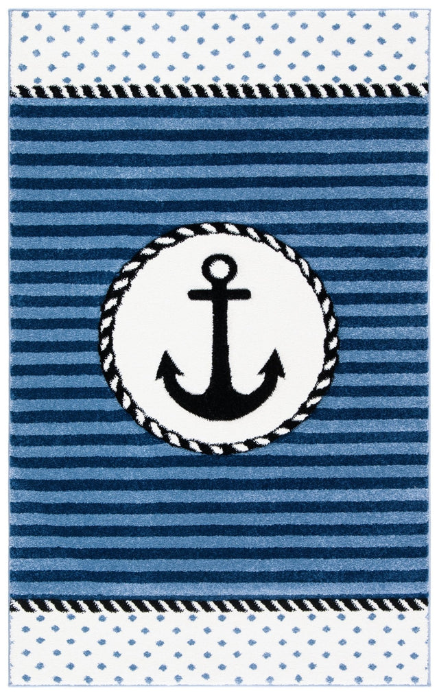 Safavieh Carousel Kids Crk124N Navy/Ivory Rugs - Safavieh - crk124n - 3r