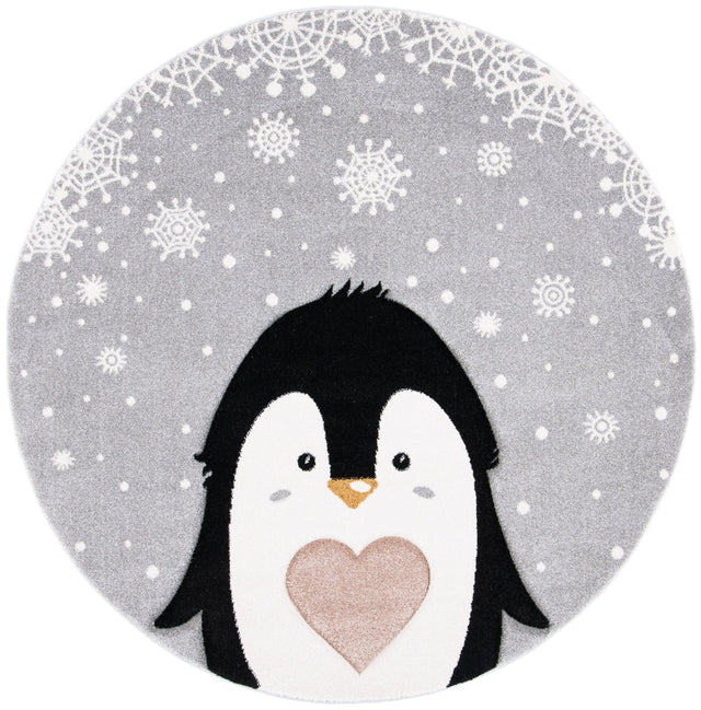 Safavieh Carousel Kids Crk132F Light Grey/Black Rugs - Safavieh - crk132f - 4r