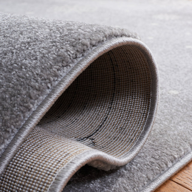 Safavieh Carousel Kids Crk132F Light Grey/Black Rugs - Safavieh - crk132f - 4r