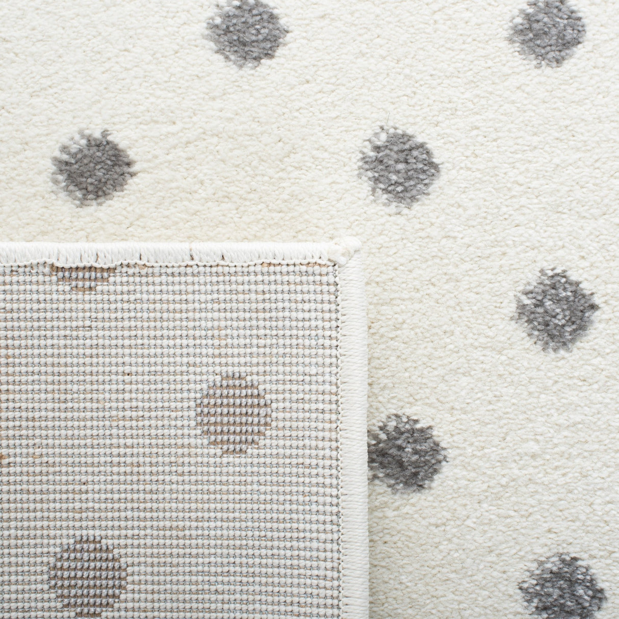 Safavieh Carousel Kids Crk163B Ivory Grey/Pink Rugs - Safavieh - crk163b - 3r