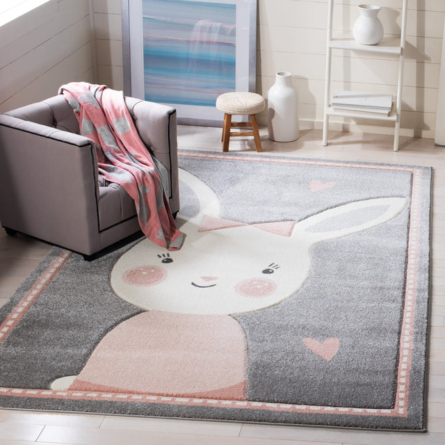 Safavieh Carousel Kids Crk166F Grey/Ivory Rugs - Safavieh - crk166f - 2