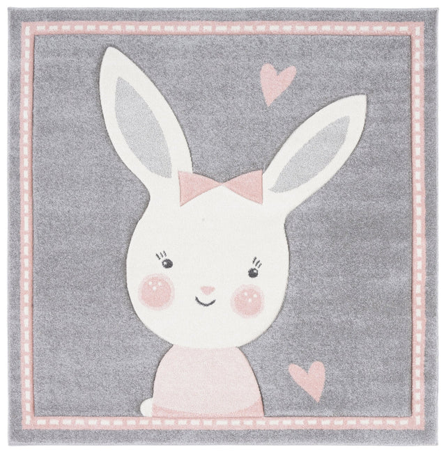 Safavieh Carousel Kids Crk166F Grey/Ivory Rugs - Safavieh - crk166f - 5sq