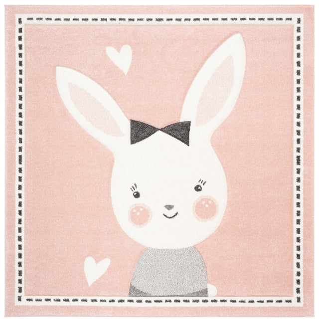 Safavieh Carousel Kids Crk166P Pink/Ivory Rug - Safavieh - crk166p - 3sq