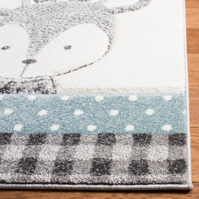 Safavieh Carousel Kids Crk188B Grey/Ivory Rug - Safavieh - crk188b - 3r