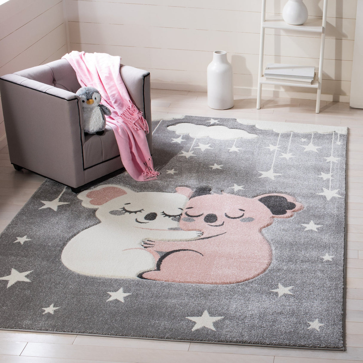 Safavieh Carousel Kids Crk195F Grey/Ivory Rugs - Safavieh - crk195f - 2